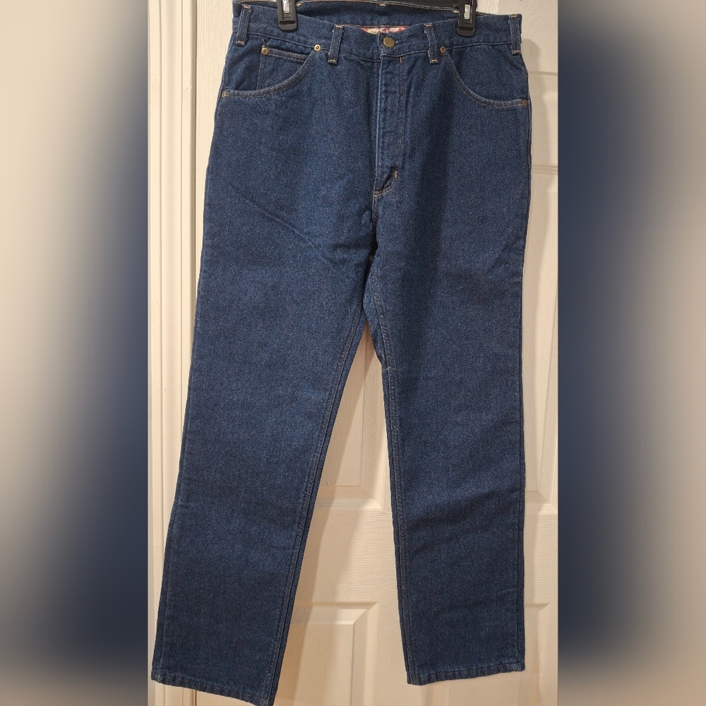 Carhartt Men's Straight Blue Jeans